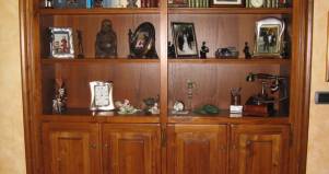 Libreria a parete 2 in legno